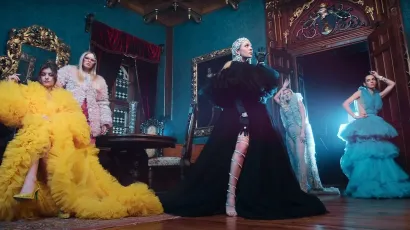 Detalj iz spota "Tick-Tock" Albine koja će nas predstavljati na Eurosongu/Foto: Screenshot