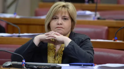 Vanja Posavac, dojučera&scaron;nja čelnica bjelovarskog SDP-a/Foto: Goran Mehkek/CROPIX