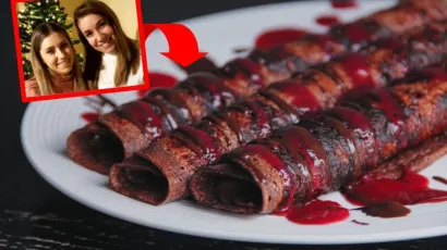 Sestre Klobučar odlučile su kraj ovog tjedna zasladiti proteinskim čokočinkama s domaćim preljevom od lje&scaron;njaka. Mljac/Foto:Martina Klobučar