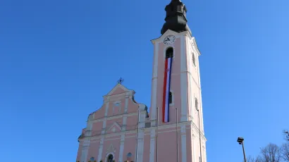 Hrvatska zastava duga 20 metara/Foto: Pakrački list