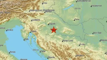 Područje Siska i Petrinje pogodio je novi potres jačine 3,6 po Richteru/Foto: EMSC
