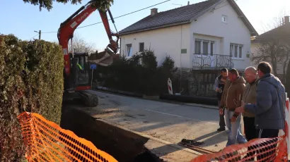Gradonačelnik Lipika Vinko Kasana posjetio je novootvoreno gradili&scaron;te/Foto: MojPortal.hr