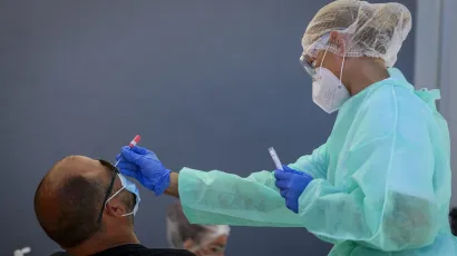 Na području Bjelovarsko-bilogorske županije 181 osoba je u samoizolaciji/Foto: Nik&scaron;a Stipaničev/CROPIX