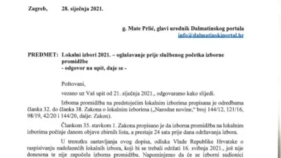 Državno izborno povjerenstvo poslalo je odgovor na upit portala/Foto: Screenshot
