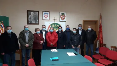 Predstavnici HSS-a Pože&scaron;ko-slavonske županije/Foto: HSS