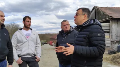 Obitelj Merc godi&scaron;nje proizvede oko 45 litara mlijeka, a planiraju i povećanje tog broja/Foto: Martina Čapo