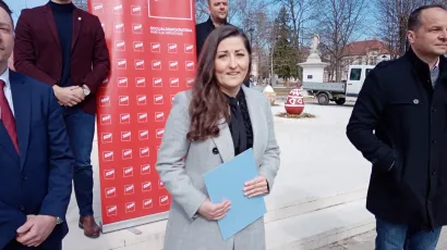 Antoneta Đokić, kandidatkinja SDP-a za gradonačelnicu Bjelovara/ Foto: Deni Marčinković