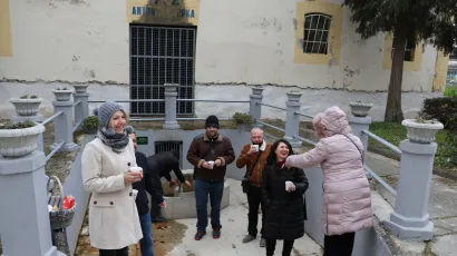 Turistički vodiči s području grada Daruvara jučer su obilježili Svjetski dan voda u Julijevom parku/Foto: Mojportal.hr