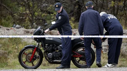 Policija je napravila očevid na mjestu nesreće i utvrdila da ju je motociklist skrivio/ Foto: Tea Cima&scaron;/CROPIX (ilustracija)