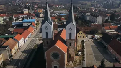 Scena iz promotivnog filma Grada Čazme