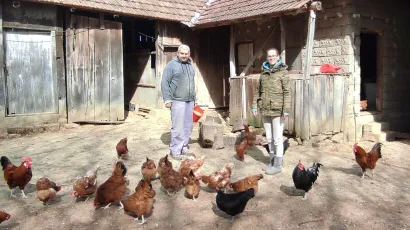 Ivana i Mladen nisu požalili &scaron;to su gradski život zamijenili seoskim/Foto: Martina Čapo