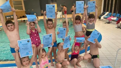Ponosni polaznici obuke sa zasluženim diplomama/Foto: Sportska udruga Super - Sporta&scaron;