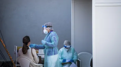 Broj zaraženih u BBŽ i dalje zabrinjavajuće raste/Foto: Nikolina Vuković Stipaničev/CROPIX