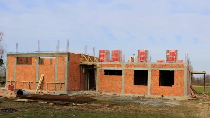 Radovi na izgradnji prvog dječjeg vrtića u Dežanovcu u punom su jeku/Foto: Daria Marković