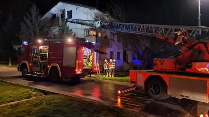 Zahvaljujući pravovremenoj reakciji vatrogasaca Javne vatrogasne postrojbe Gare&scaron;nica požar je brzo lokaliziran/Foto: JVP Gare&scaron;nica