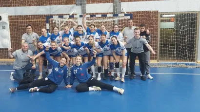 Veselo je bilo nakon pobjede s kojom su izborile Final Four Kupa Hrvatske/ Foto: ŽRK Bjelovar