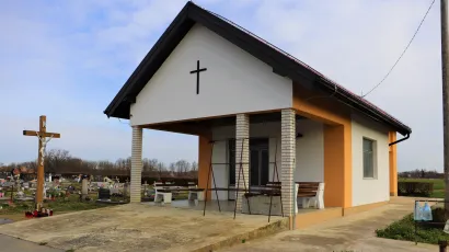 Na mrtvačnici Dežanovačkog groblja napravljena je kompletna izmjena krovi&scaron;ta i fasade u vrijednosti od oko 240 tisuća kuna, koje je financirala Općina Dežanovac/Foto: Daria Marković