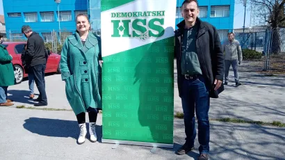 Valna Bastijančić Erjavec i Ivan Beljan/ Foto: Deni Marčinković