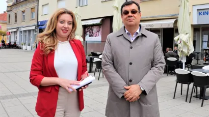 Kandidaturu Tanje Herceg podržava Damir Bajs Neovisna lista/Foto: Daria Marković