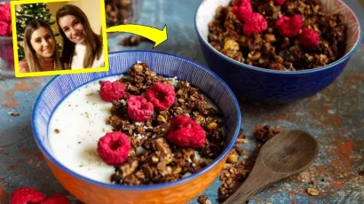 Sestre Klobučar otkrile su nam recept za domaće granule s tamnom čokoladom/Foto: Martina Klobučar