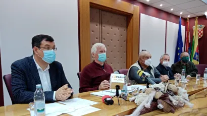 Sastanak Zajednice udruga antifa&scaron;ističkih boraca i antifa&scaron;ista BBŽ i župana Bajsa/ Foto: Deni Marčinković