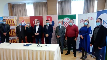 Predstavnici svih koalicijskih stranka/ Foto: Deni Marčinković