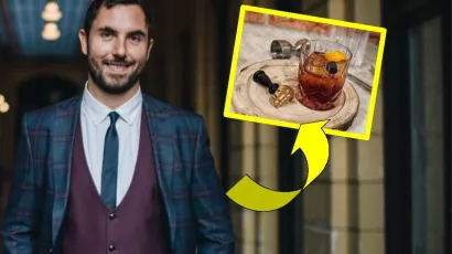 Daruvarski koktel majstor Denis Vlahovac napravio je jedan od najpoznatijih koktela, ali na svoj, poseban način/Foto: Ana Knežević