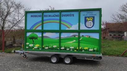 Mobilno reciklažno dvori&scaron;te ne zadovoljava potrebe mnogobrojnih naselja u Općini/Foto: Martina Čapo