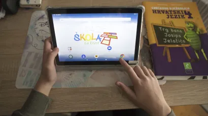 Od 26. do 30. travnja, učenici od 5. do 8. razreda osnovnih &scaron;kola te učenici srednjih &scaron;kola na području Bjelovarsko-bilogorske županije, izuzev zavr&scaron;nih razreda, nastavu će pohađati po modelu C/Foto: Vladimir Dugandžić/CROPIX