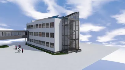 Ovako bi trebala izgledati Medicinska &scaron;kola nakon dogradnje/ Foto: BBŽ