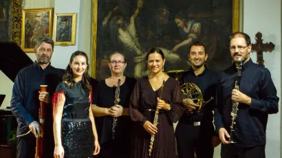 Dubrovački puhački kvintet i pijanistica Stefani Grbić/Foto: Josipa Vragolov