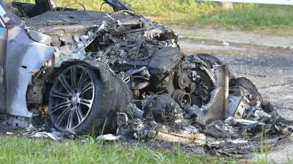 BMW je cijeli izgorio, a &scaron;teta je 60.000 kuna/Foto: Damir Krajac/CROPIX (ilustracija)