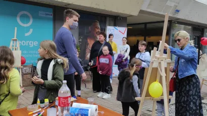 Uličnoj radionici na ruku je i&scaron;lo i toplo vrijeme/Foto: Martina Čapo