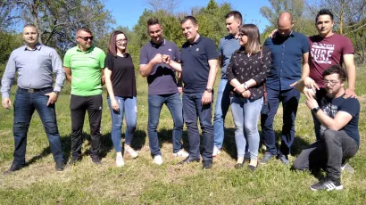 Dario Hrebak u Velikom Trojstvu/ Foto: HSLS