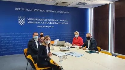 Radni sastanak u Ministarstvu turizma i sporta RH/Foto: Grad Daruvar