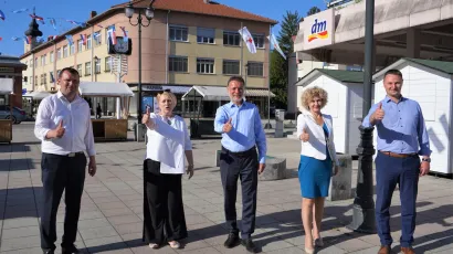 Damir Lneniček, Vanda Cegledi, Gordan Jandroković, Marija Jungić, Marko Maru&scaron;ić/Foto: MojPortal.hr