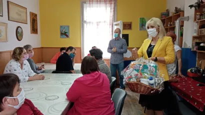 Zamjenica župana Bojana Hribljan u posjetu Udruzi OSIT/ Foto: Deni Marčinković