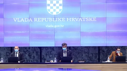 57. sjednica Vlade Republike Hrvatske/Foto: Ranko Suvar/CROPIX