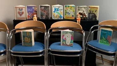 Pučka knjižnica i čitaonica Daruvar organizira izložbu &bdquo;Biblioteka Vjeverica - Biblioteka uz koju smo odrastali&ldquo;/Foto: Pučka knjižnica i čitaonica Daruvar