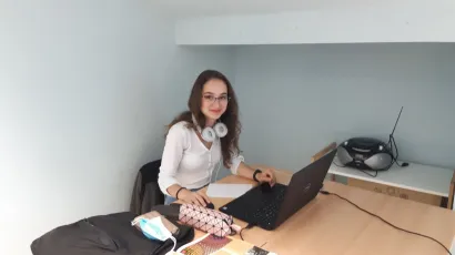 Lucia Milde (19) učenica četvrtog razreda Ekonomske i turističke &scaron;kole Daruvar osvojila je prvo mjesto na međudržavnom natjecanju iz poduzetni&scaron;tva/Foto: Ekonomska i turistička &scaron;kola Daruvar