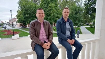 Hrebak i Maru&scaron;ić: Žuapniju ćemo voditi u ležernom tonu/ Foto: Deni Marčinković