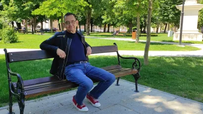 Igor Salopek prihvatio je svoje zdravstveno stanje, nimalo se ne smatra bolesnikom i upozorava da je puno ljudi kojima je znatno teže nego njemu/Foto: Martina Čapo