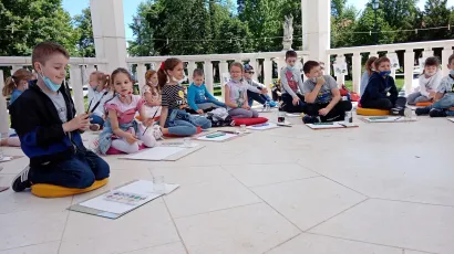 Učenici 1.b razreda 2. osnovne &scaron;kole Bjelovar bili su vi&scaron;e nego odu&scaron;evljeni programom/Foto: Deni Marčinković