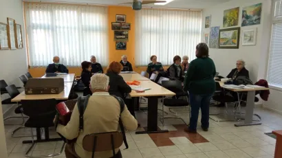 Probe daruvarskog zbora Umirovljenik održavaju se u prostorijama Matice umirovljenika Daruvar/Foto: Matica umirovljenika