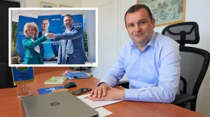 Damir Lneniček, gradonačelnik Grada Daruvara