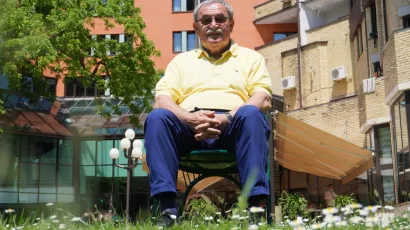 Du&scaron;ko Lju&scaron;tina u dvori&scaron;tu Daruvarskih toplica/Foto: MojPortal.hr