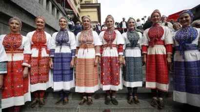 Iz Zagreba u Lipik dolazi nacionalni ansambl LADO, koji će održati koncert/Foto: Damjan Tadic/CROPIX




&nbsp;
