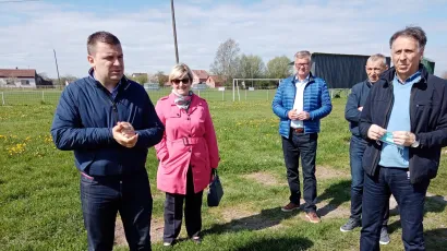 Dario Hrebak, Vesna Belo&scaron;ević. Zoran Bi&scaron;ćan, Josip Heged, Ivan Ivančić/ Foto: Deni Marčinković