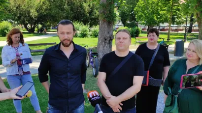 Tvrtko Hopek i Bruno Mičetić najavili su Jazzicu koja će trajati tri dana/Foto: Martina Čapo