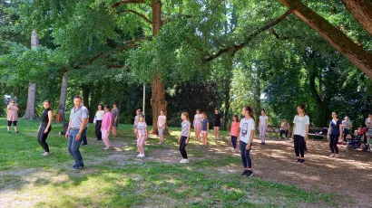 Nakon &scaron;to je krenula i muzika, ples je odmah bio lak&scaron;i/Foto: Daria Marković